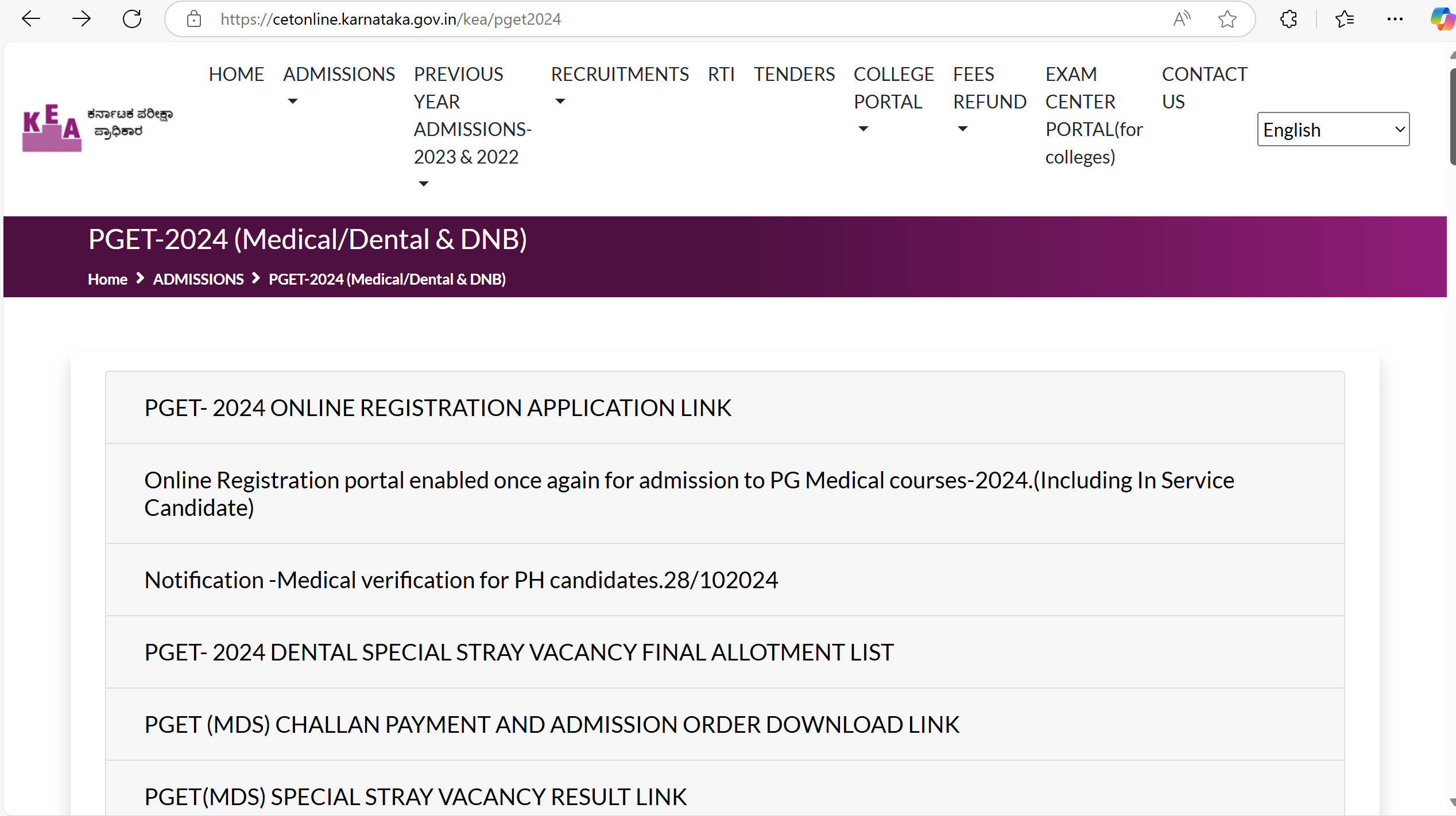 karnataka neet pg counselling 2024